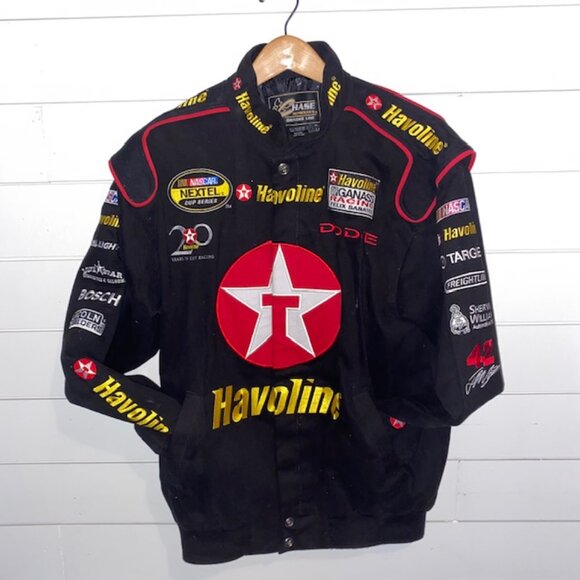 Chase Authentics Texaco Havoline NASCAR Racing Jacket – Men’s Size Medium - Picture 2 of 7